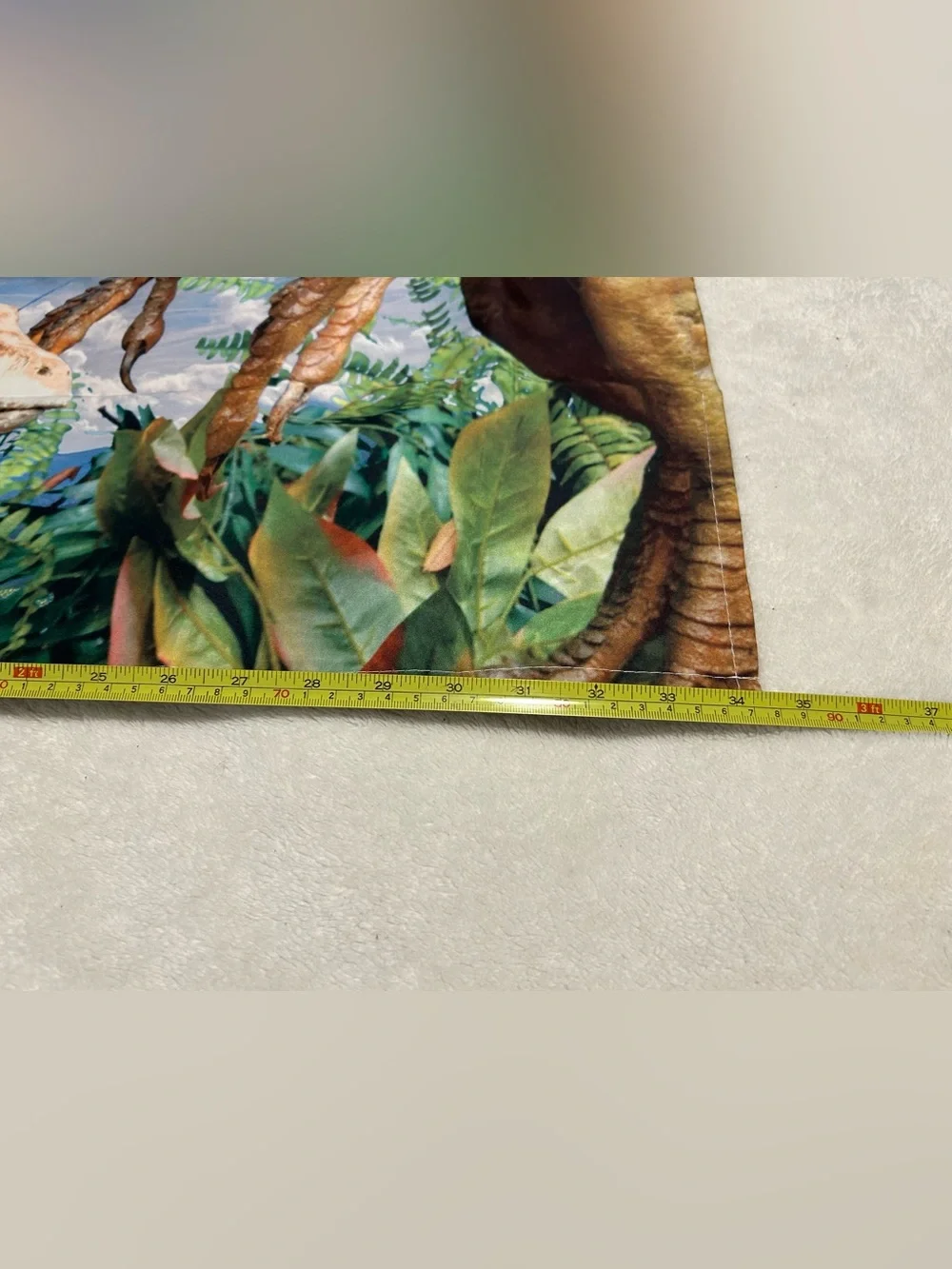 New tapestry home wall decor dinosaur Jurassic Park boy room fossil Velociraptor